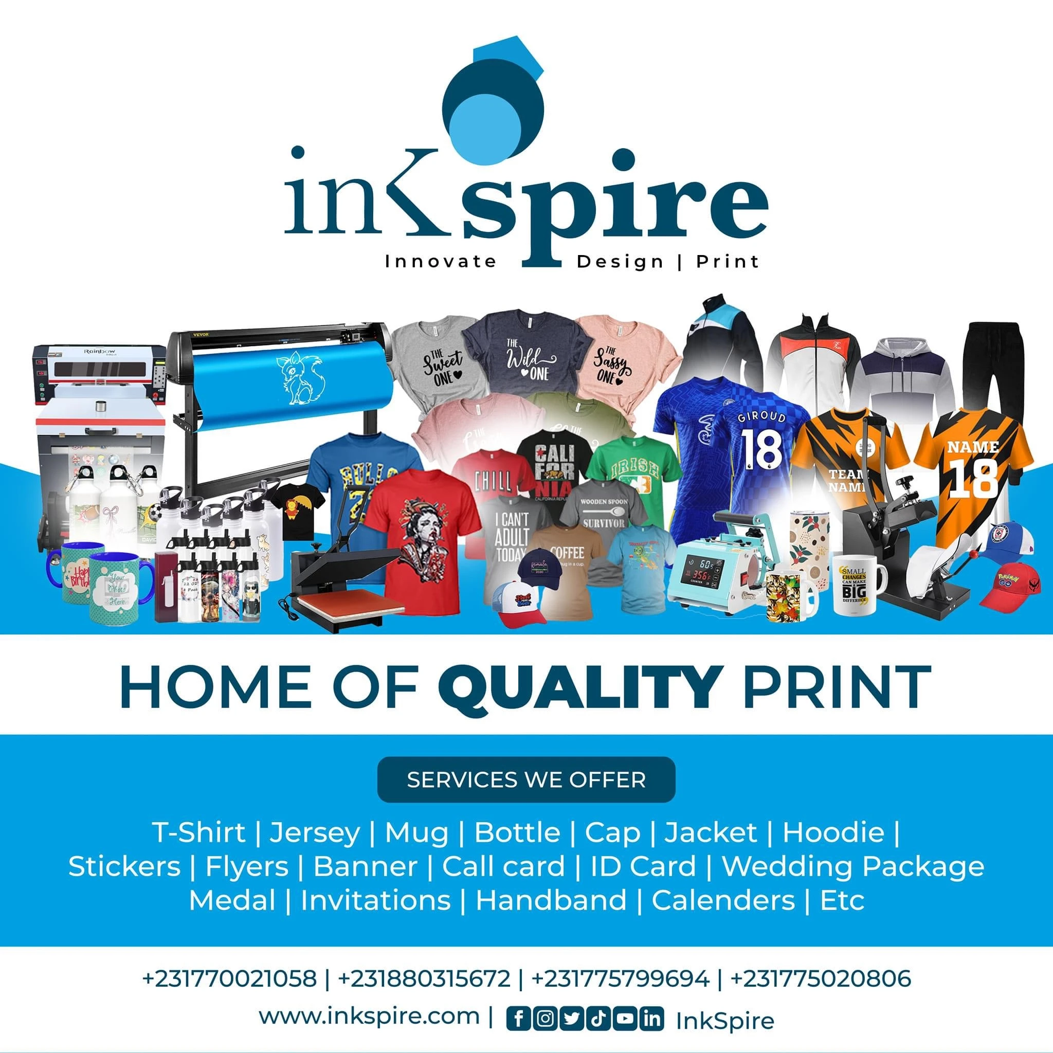 Inkspire - Innovate, Print & Design